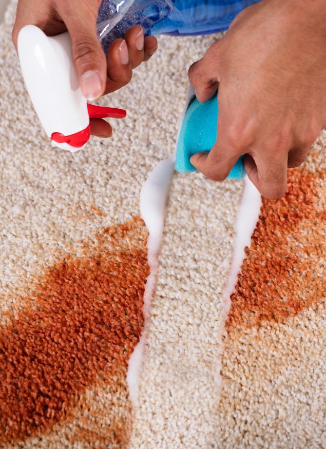 carpet stain removal