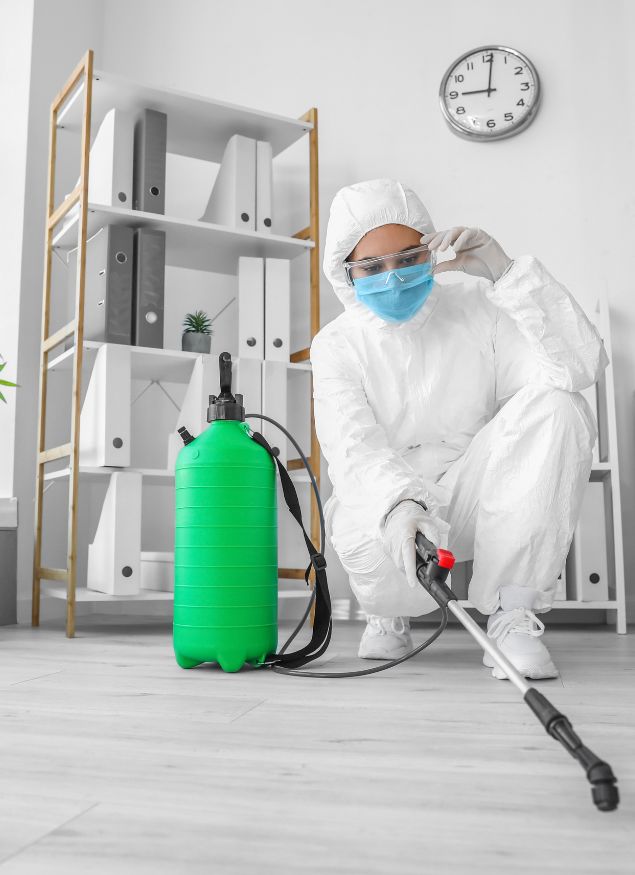 Disinfecting cleaning services