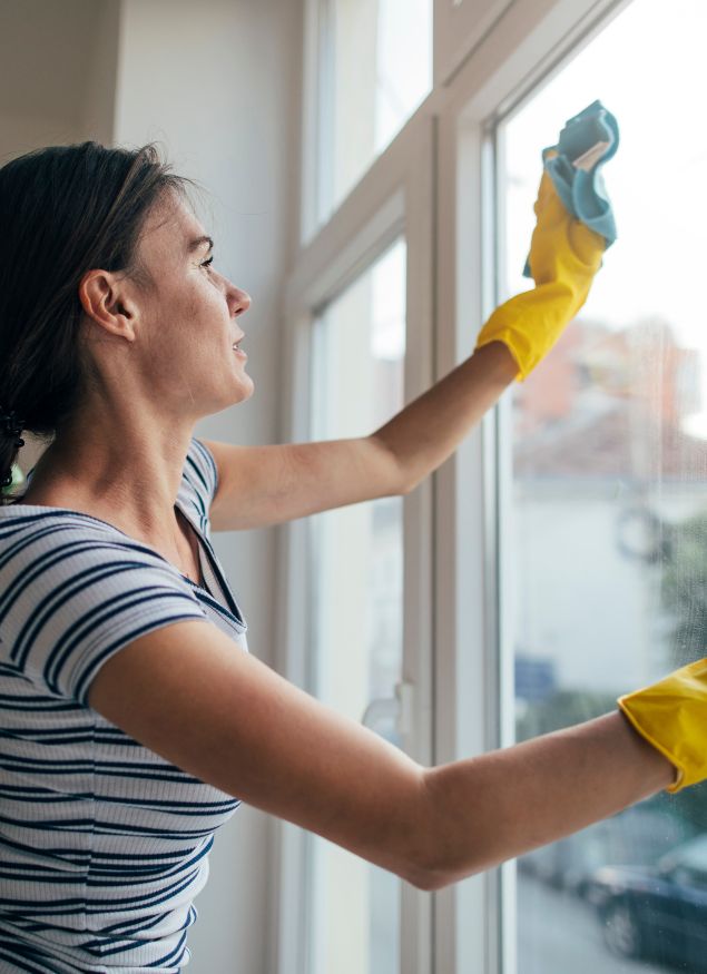 Interior Window cleaning